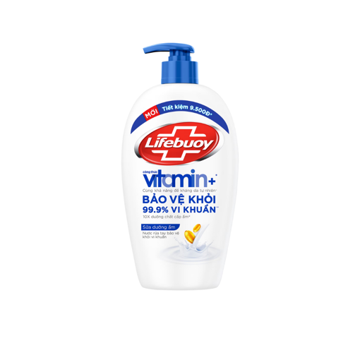 Picture of Nước rửa tay Lifebuoy Vitamin+ Sữa dưỡng ẩm 450g