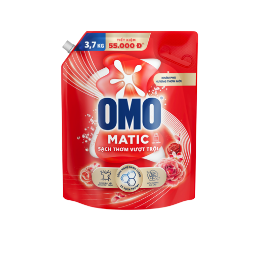 Ảnh của Nước giặt OMO Sạch thơm vượt trội Cửa trên 3.7kg