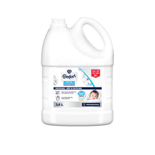 Ảnh của Nước xả Comfort Chuyên Dụng Dịu Nhẹ Thơm Hương Phấn 3.6L