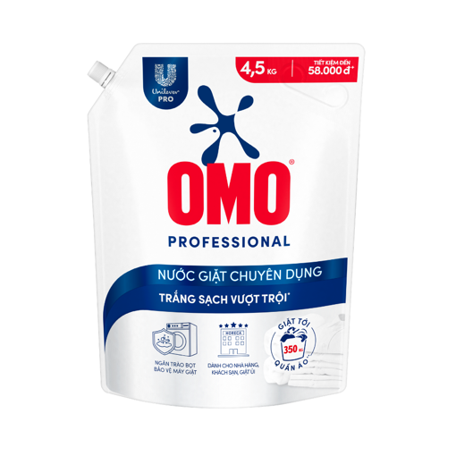 Ảnh của Nước Giặt OMO Chuyên Dụng Trắng Sạch Vượt Trội 4.5kg