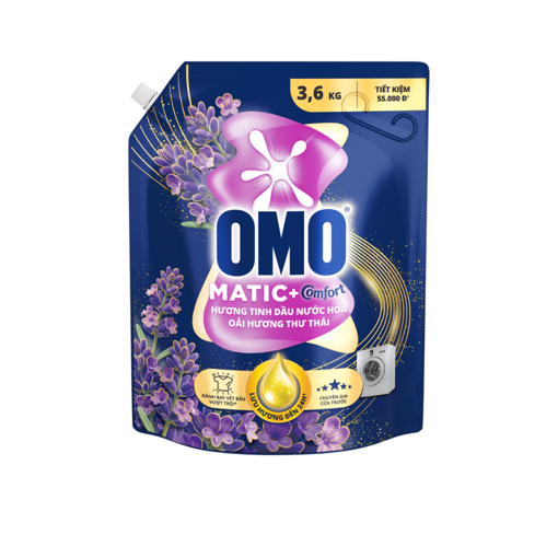 Ảnh của Nước giặt OMO Cửa trước hương Hoa Oải Hương Thư Thái 3.6kg