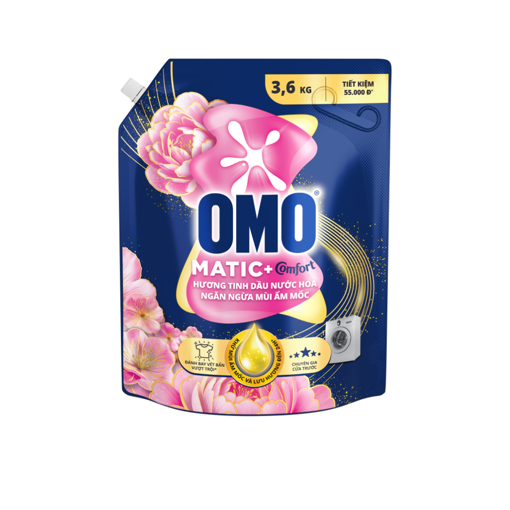 Picture of Nước giặt OMO Cửa trước Ngăn Ngừa Mùi Ẩm Mốc 3.6kg
