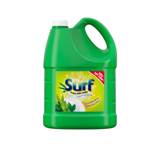 Picture of Nước rửa chén Surf hương Trà xanh & Lá dứa can 3.4kg