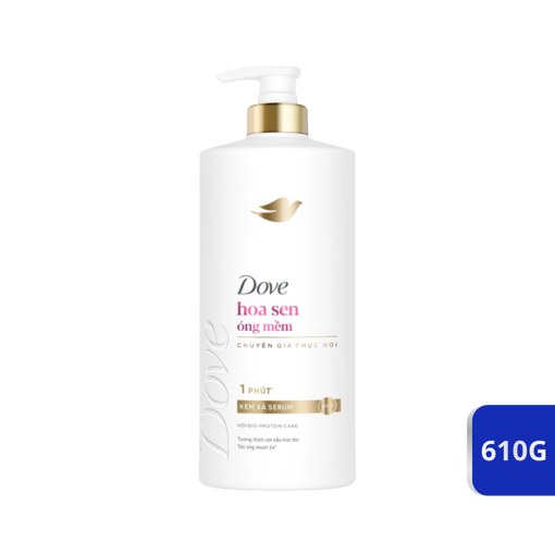 Picture of Kem xả Dove Serum Hoa Sen Óng Mềm 610g