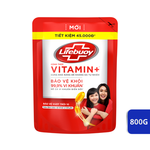 Picture of Sữa tắm Lifebuoy Bảo vệ vượt trội túi 800g