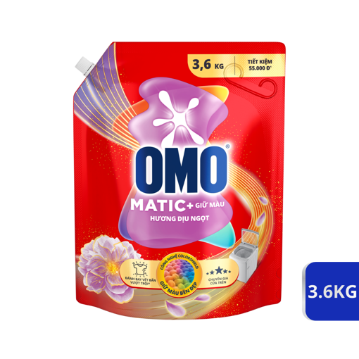 Picture of Nước giặt OMO Cửa Trên Giữ Màu 3.6kg