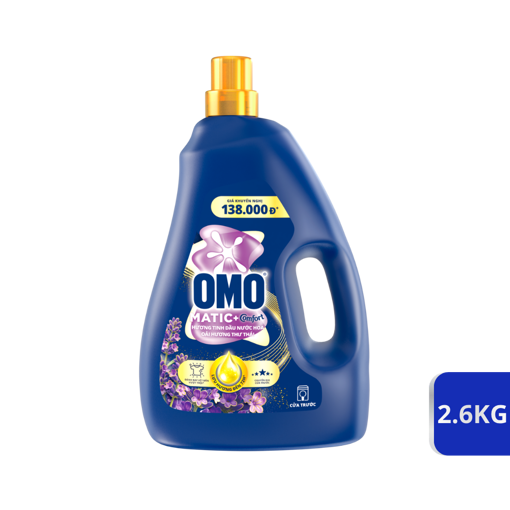 Picture of Nước giặt OMO Cửa Trước hương Hoa Oải Hương Thư Thái 2.6kg
