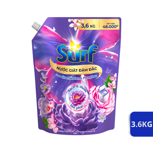 Picture of Nước Giặt Surf hương Hoa Cỏ Huyền Bí 3.6kg