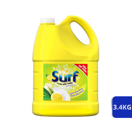 Picture of Nước rửa chén Surf hương Chanh sả can 3.4kg