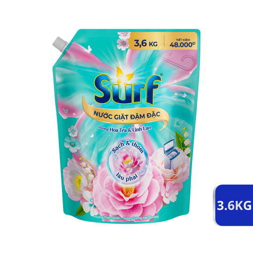 Picture of Nước giặt Surf hương Hoa Trà và Linh Lan 3.6kg