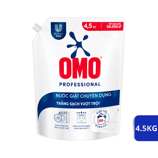 Picture of Nước Giặt OMO Chuyên Dụng Trắng Sạch Vượt Trội 4.5kg