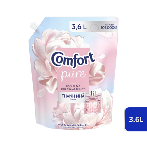 Ảnh của Nước xả vải Comfort Hoa Trắng Thanh Nhã 3.6l