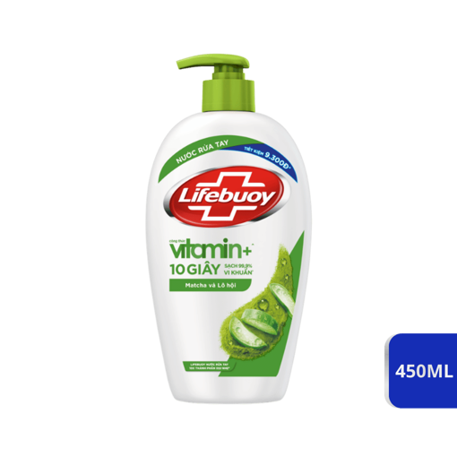 Ảnh của Nước rửa tay Lifebuoy Vitamin Matcha & Nha Đam 450g