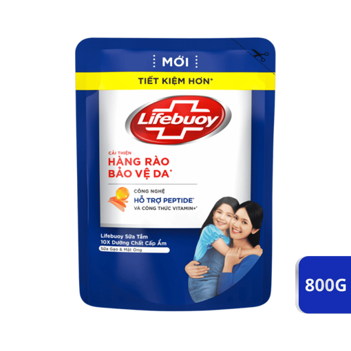 Ảnh của Sữa tắm Lifebuoy Sữa Dưỡng Ẩm túi 800g