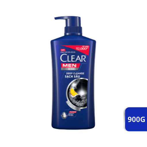 Ảnh của Dầu gội đầu Clear Men sạch sâu 900g