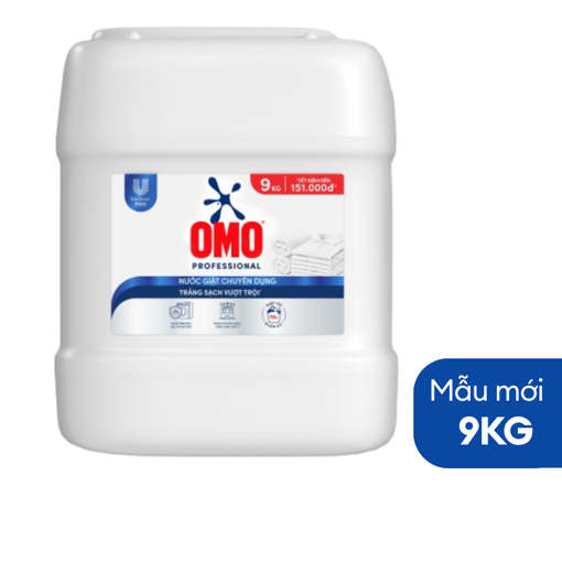 Ảnh của OMO Nước Giặt Chuyên Dụng Trắng Sạch Vượt Trội 9KG